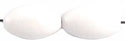 Oval 18/11mm (loose) : White