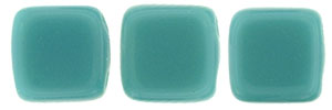 CzechMates Tile Bead 6mm (loose) : Persian Turquoise