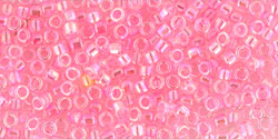 TOHO - Treasure #1 (11/0) : Transparent-Rainbow Ballerina Pink