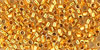 TOHO - Treasure #1 (11/0) : 24K Gold-Lined Crystal