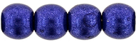 Round Beads 4mm (loose) : ColorTrends: Saturated Metallic Super Violet