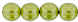 Round Beads 6mm (loose) : Transparent Pearl - Wild Olive