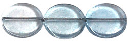 Coin 15mm (loose) : Luster - Transparent Blue