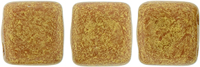 CzechMates Tile Bead 6mm (loose) : Pacifica - Macadamia