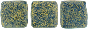 CzechMates Tile Bead 6mm (loose) : Pacifica - Poppy Seed