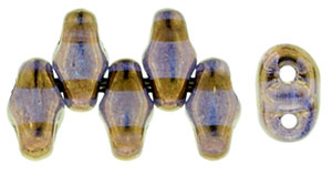MiniDuo 4 x 2.5mm (loose) : Bronze - Crystal