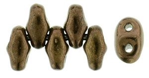 MiniDuo 4 x 2.5mm (loose) : Dk Bronze