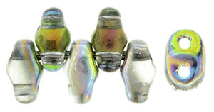 MiniDuo 4 x 2.5mm (loose) : Crystal - Vitral