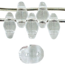 SuperDuo 5 x 2mm (loose) : Crystal