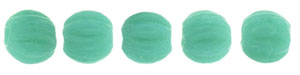 Melon Round 3mm (loose) : Opaque Turquoise