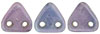 CzechMates Triangle 6mm (loose) : Luster - Metallic Amethyst