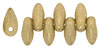 Mini Dagger Beads 2.5/6mm (loose) : Matte - Metallic Flax