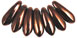 Dagger Beads 3/10mm (loose) : Dk Bronze