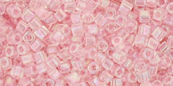 TOHO - Cube 1.5mm : Dyed-Rainbow Ballerina Pink