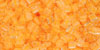 TOHO - Triangle 11/0 : Luminous Neon Tangerine