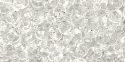 TOHO - Magatama 3mm : Transparent Crystal