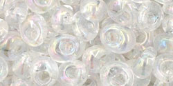 TOHO - Magatama 5mm : Transparent-Rainbow Crystal