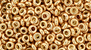 TOHO - Demi Round 8/0 3mm : PermaFinish - Galvanized Rose Gold