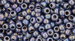 TOHO - Round 8/0 : HYBRID Oxidized Bronze Blueberry