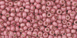 TOHO - Round 11/0 : PermaFinish - Matte Galvanized Pink Lilac